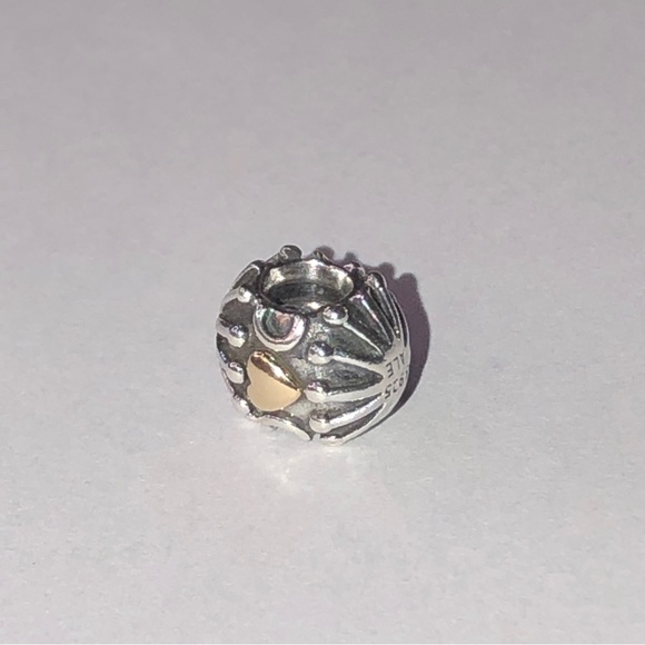 Pandora 14k Love and Hugs Heart Charm S925 Ale - Picture 4 of 4